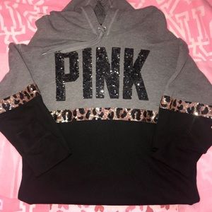 Victoria secret pink bling hoodie